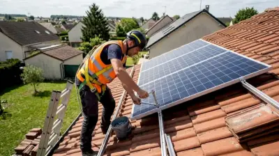 Installateur de panneaux solaires sur toiture Corse
